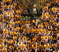 Photo of a crowd of students. Links to Tangible Personal Property